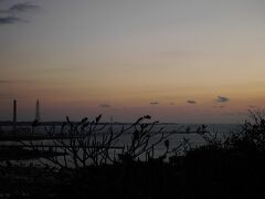 あけましておめでとうございます(*^^*)
というコトで、2017年を無事に沖縄で迎えました。

宿泊していたココガーデンリゾートのプールサイドからの景色。
東海岸の海と工場が遠くに見えます。