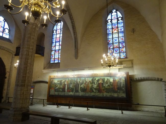 「死のダンス」という絵画で有名。<br />公開日が限られているのですが、このツアーはたまたま公開日にあたるため、見学できました。