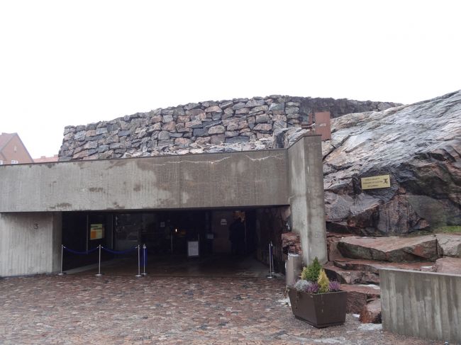 プロテスタントの教会。<br />テンペリアウキオ教会。