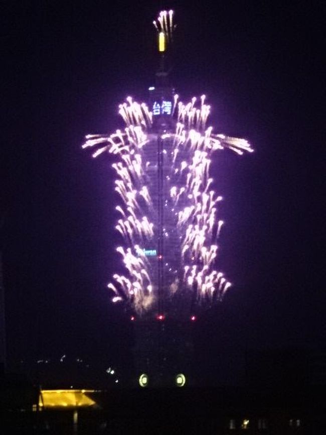 紅白が終わってから出かけました。風がなかったので、きれいに撮影できたのは最初の方だけでした。