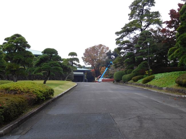 表御座所につながる道