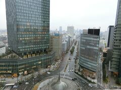 JRセントラルタワーズ15階にあるスカイストリート。眺めがいい。