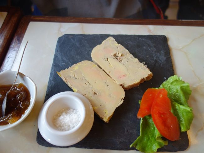 Foi Gra。黒板に書いてありましたね。