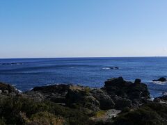 展望台からの風景。
灌頂ヶ浜や奇岩、太平洋の景色が絶景。