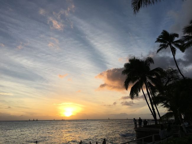 サンセットも毎日癒されました。