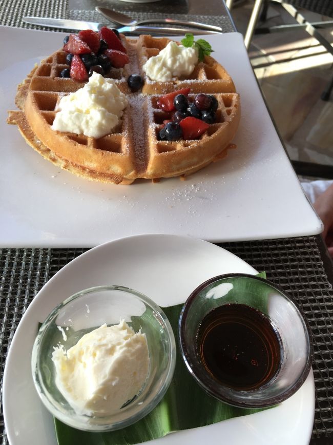 こちらはパンケーキ