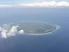 多良間島が綺麗に見えました。