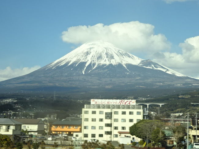 この日は富士山がとても美しかったです。<br />これで名古屋メシ旅は終わりです。<br />最後までお読みいただき、ありがとうございました。
