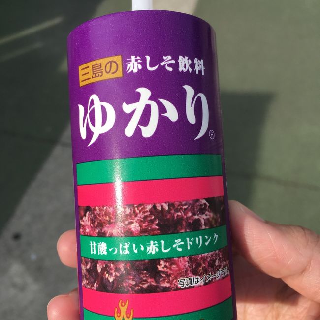 広島出身の方なら知ってるはず！ゆかりのふりかけ。<br />そのドリンクを見つけて思わず買ってしまった！しそ風味？って思ったけど梅ジュースでスッキリしたお味。東京でも買えないかなぁ。<br /><br />あっという間の3日間。<br />やっぱり育った場所を訪れるとほっとします。