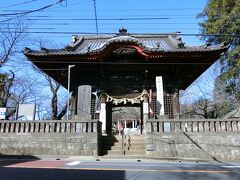 西口を出て、海上山千葉寺へ。歩いて10分くらい。