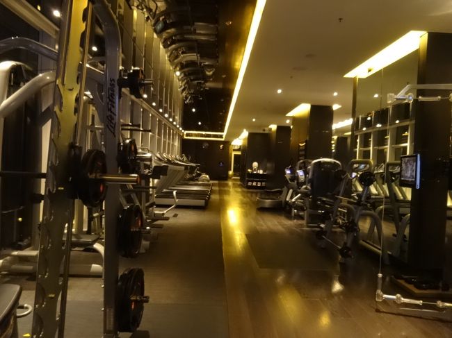 こちらが118階のジム3日間通いました