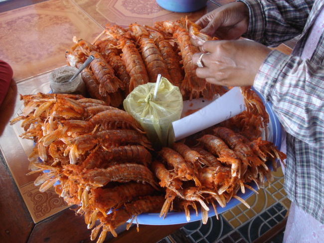 蝦蛄（しゃこ）のから揚げがうまい