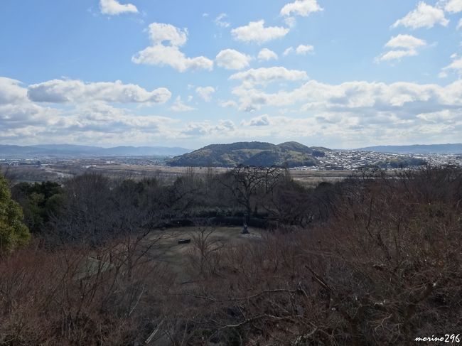 アサヒビール大山崎山荘美術館　２階のベランダからの眺め