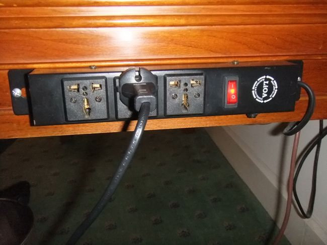 コンセントの様子。