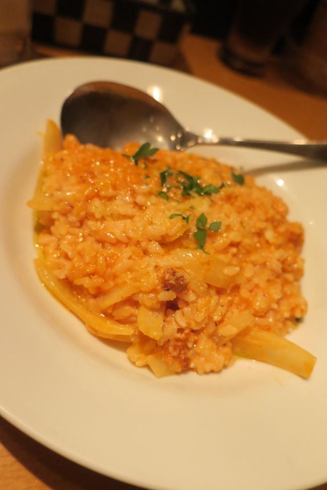 少しは胃に優しいかしら？？とリゾットにしてみました