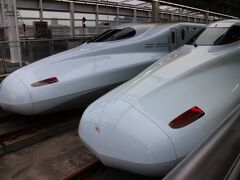 鹿児島中央駅、新幹線で出水へ。