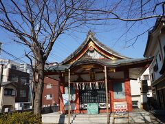 平成26年1月の参拝。浅草寺の近くにある「浅草富士浅間神社」です。