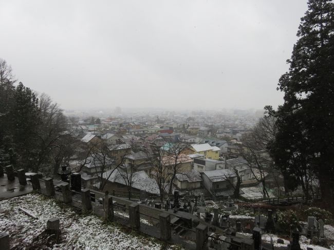 像の視線の先。