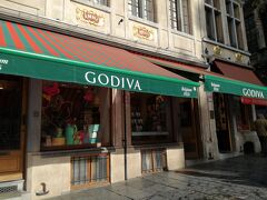 10. Godiva
こちらも店舗が多く比較的どこでも目にします。創業は1956年で本店はグランプラスにあります。