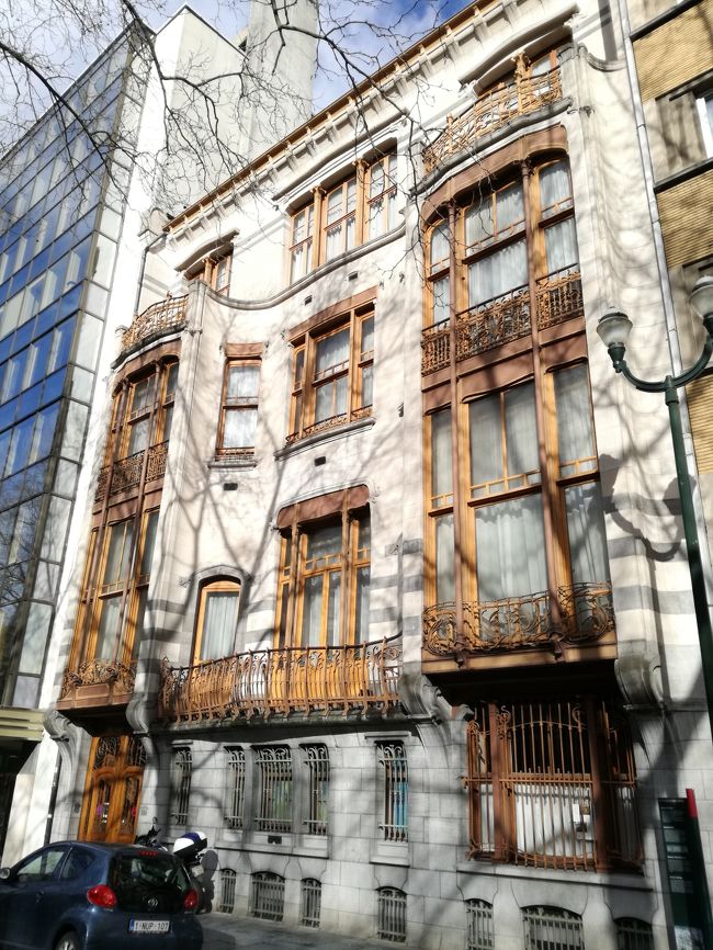 『ソルヴェ邸』 <br />1893年　オルタ作 <br />('Hotel Solvay' V. Horta) <br />こちらはイクセル地区になりますが<br />この地域にはAudrey Hepburn birthplaceもあります。<br />