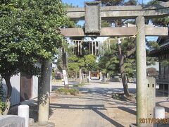 「⑯和楽備神社」の一の鳥居です。