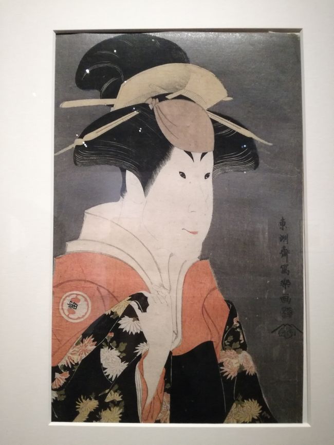 写楽<br />二世瀬川富三郎の大岸蔵人妻やどり木<br />