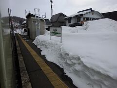 北飯山駅。