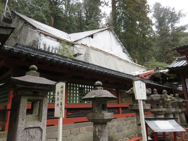 本殿。<br />神様に一番近い参拝所だそうです。