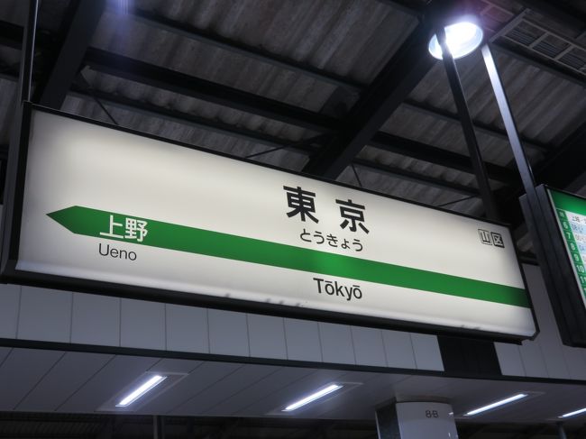 東京駅に到着。