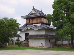 岡山城月見櫓。重要文化財