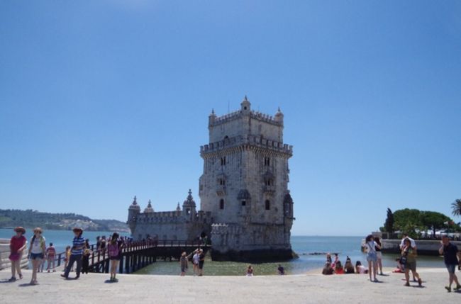 ベレンの塔。今回は入らず外観だけ。