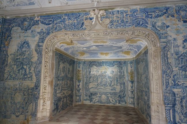 王宮の最後はまたアズレージョ。見事です。