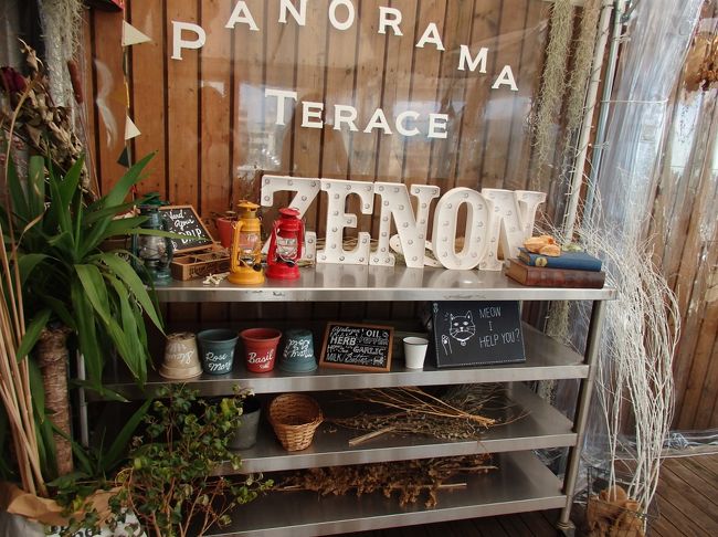 お好きな席にどーぞ♪と言われて、テラス席か室内か迷います｢(ﾟ～ﾟo)ｳｩｰﾝ