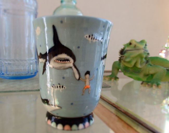 妹の家で、美味しい食事と美味しいワインを頂いたのに、大したお土産を買って<br />これなかったので、妹にプレゼントしよう♪と２個購入<br />更に、５月の『沖縄姉妹旅決定記念』という事でプレゼント☆<br />すごく喜んでくれて、素敵なプレゼントが出来て、姉としても嬉しい限りです(^^ゞ