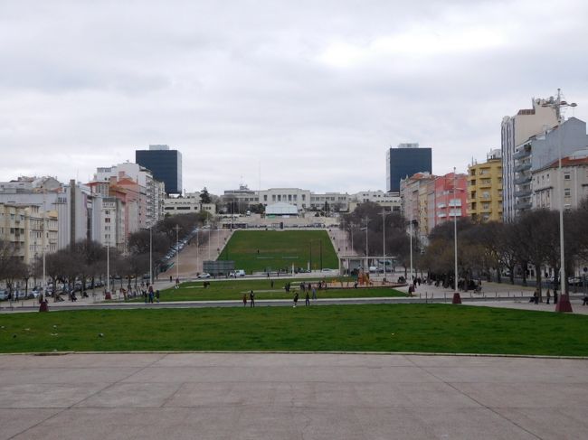 ホテル前の公園