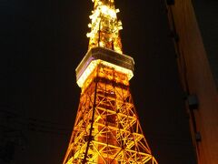 コンサートが終了して都内に戻ってきました。スカイツリーのライトアップと色が違っていてこれもなかなかきれい。東京タワーでは、プロジェクションマッピングの "TOKYO TOWER CITY LIGHT FANTASIA"を開催中とのことで久しぶりに寄ってみました。
              