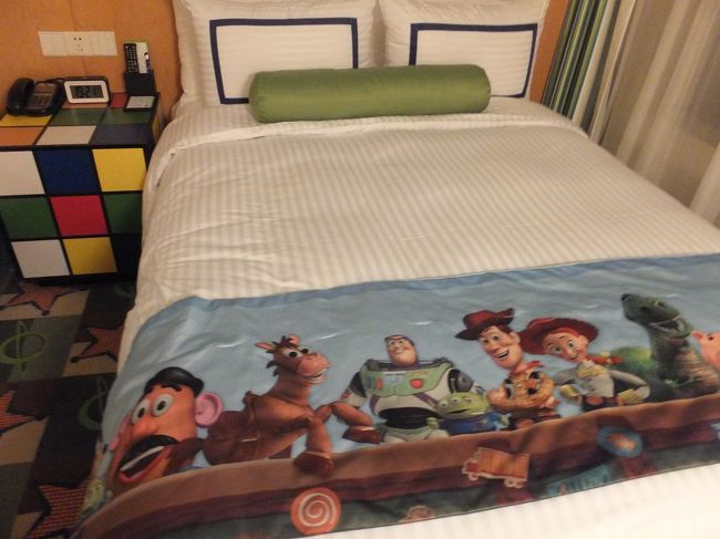 ベットカバーもトイストーリー