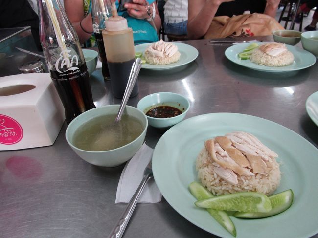 コーラとカオマンガイ<br /><br />ごちそうさまでした