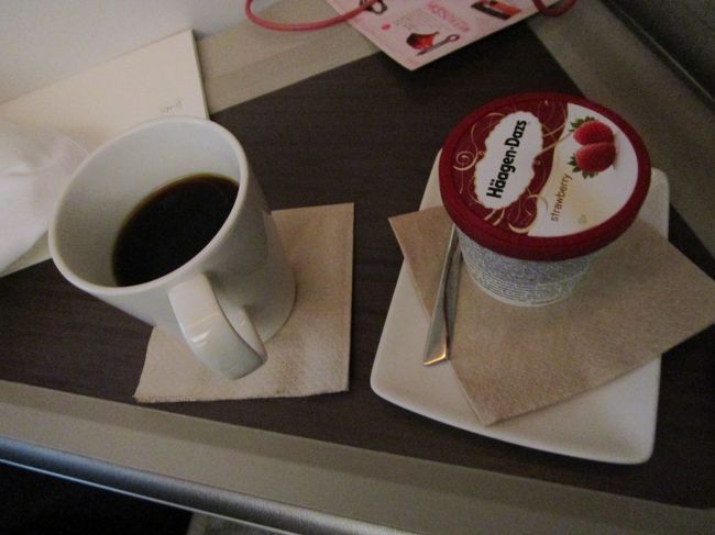 デザートのアイス