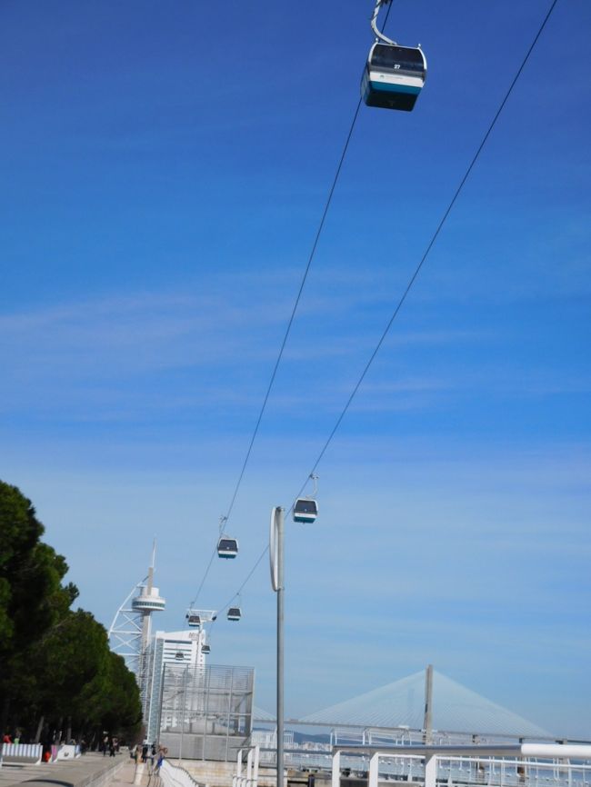 眺めの良さそうなロープウェイもありましたが、こういうのは一人で乗ってもつまらないので、見るだけにしました。