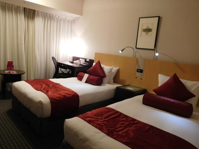 部屋は１６階の最上階にしてくれていました。（１７階はレストランエリア）