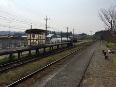 上総東駅に到着。
40分くらいで着いてしましました。