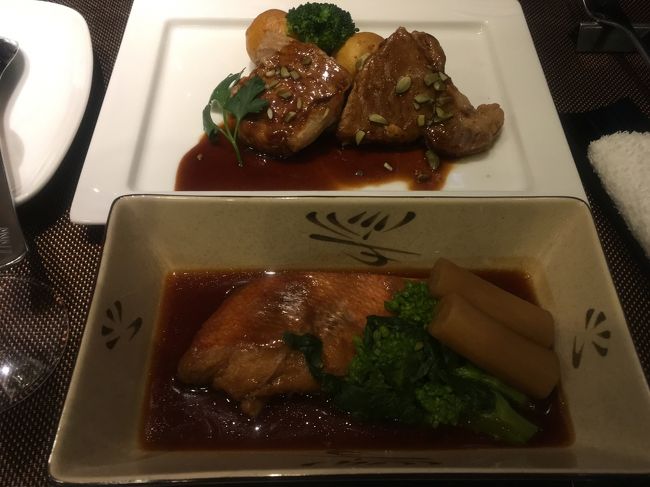 スペシャルは終了とのことで、ポークと金目の煮付けを注文<br />お腹いっぱいになりました<br />結局Mtさんシャワーは間に合わず、代わりに浴びさせていただきました。何から何までありがとうございますm(__)m