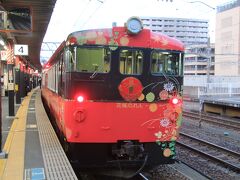 金沢駅4番線に到着。