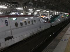 日曜日の早朝、東京へ行くという身内を仙台駅まで送りに来ました。

「いいなあ新幹線。おれもどっか行きて～」

今日は久しぶりのお休みです。
乗り鉄熱がふつふつと沸き出してきました(笑)
