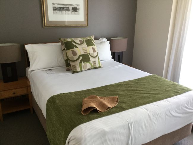 クイーンサイズの部屋。<br /><br />プライバシー守れるから、友達との旅も気楽<br /><br />ただ、その友達が、、、、いない(笑)<br />一人で広すぎw