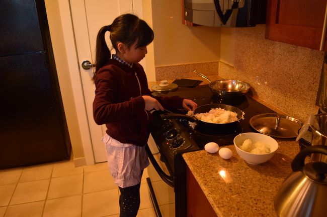 2日目です。<br /><br />今朝は娘が作ってくれたチャーハンで朝食です。今日はドライブに出かけます。