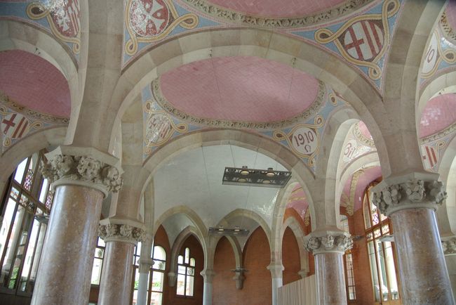 こちらは正面玄関の管理事務棟。<br /><br />病室ではないので、モンタネールらしさが満開です。