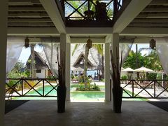 ホテルに入ると周りの風景とは別世界、Safari Zanzibar