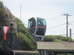 王子駅前から飛鳥山公園までは高低差があるので､モノレールもありますが…